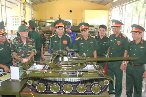 13 sáng kiến kỹ thuật tăng - thiết giáp của Lữ đoàn 206 được đánh giá cao