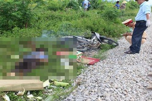 Lái xe băng qua đường sắt, người đàn ông bị tàu tông chết