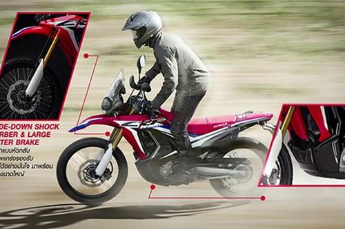 Honda CRF 250 Rally mới 'chốt giá' 152 triệu tại Malaysia