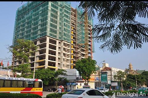 Nhiều dự án chung cư gây áp lực lên hạ tầng ở TP. Vinh