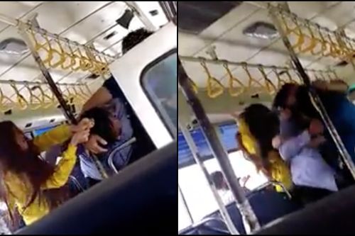 Mở cửa sổ khi đang bật máy lạnh, cặp vợ chồng bị nhân viên xe buýt ném trả tiền vé, đuổi xuống xe