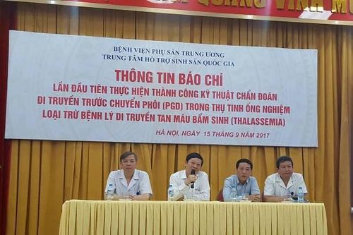 Lần đầu tiên tại Việt Nam cả 2 vợ chồng mang bệnh di truyền Thalassemia sinh con khỏe mạnh