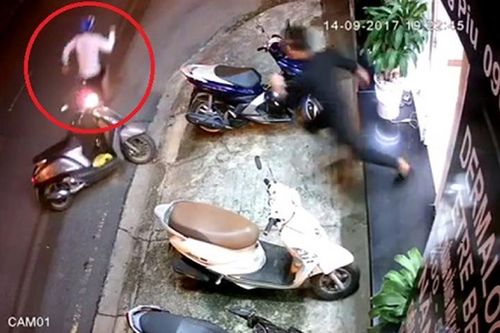 'Đạo chích' trộm xe máy bị người dân truy đuổi