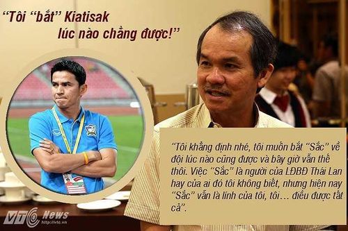 Bầu Đức: Tôi 'bắt' Kiatisak lúc nào chẳng được!