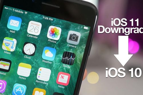 Cách quay về iOS 10 từ iOS 11