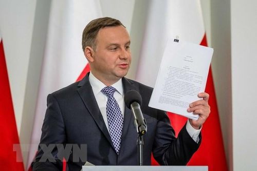 Tổng thống Ba Lan Andrzej Duda đưa ra dự thảo cải cách tư pháp