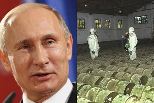 Putin: Nga tiêu hủy vũ khí hóa học cuối cùng là 'sự kiện lịch sử'