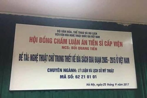 Chuyên gia nói gì về chất lượng luận án 'tiến sĩ bìa sách'?