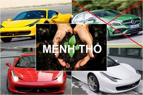 Bí quyết chọn màu xe phát tài lộc cho người mệnh Thổ