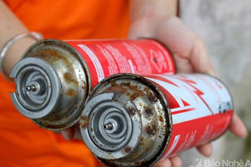 Bình gas mi ni - hiểm họa 'bom nổ chậm'