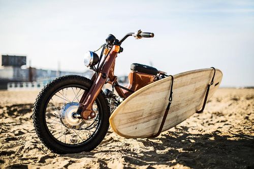Honda Cub phiên bản độ cho dân mê lướt sóng