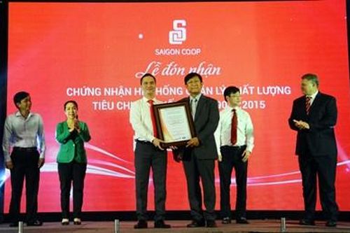 Saigon Co.op đạt chứng nhận hệ thống quản lý chất lượng tiêu chuẩn quốc tế ISO 9001:2015