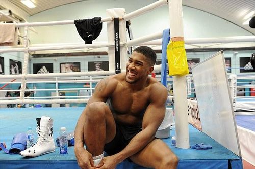 Anthony Joshua tập luyện tích cực cho trận so găng cùng Carlos Takam