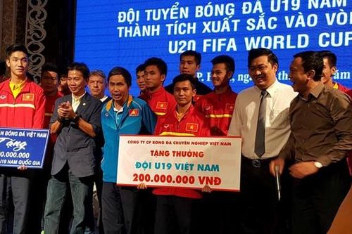 U19 Việt Nam nhận thưởng khủng khi đoạt vé dự World Cup 2017