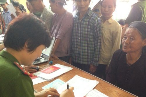 Làm thẻ căn cước công dân tại Chương Mỹ: Tạo thuận lợi cho người dân