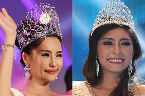 Đọ sắc Hoa hậu Đại dương 2017 và người tiền nhiệm