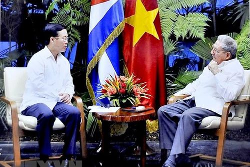 Trưởng ban Tuyên giáo TW Võ Văn Thưởng thăm, làm việc ở Cuba