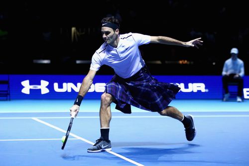 Màn trình diễn khi mặc váy của Federer trước Murray