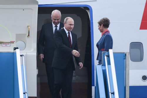 Những hình ảnh đầu tiên của Tổng thống Nga Putin tại Đà Nẵng