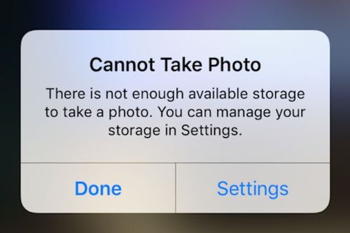 Mẹo chụp ảnh trên iPhone khi bộ nhớ đã đầy, hầu hết đều không biết