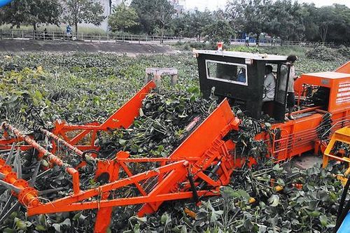 Máy cắt, vớt lục bình thế hệ mới