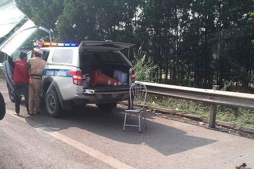 Thái Nguyên: Cảnh sát giao thông bị xe máy đâm đã tử vong