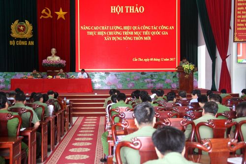 Đẩy mạnh công tác đảm bảo ANTT vùng nông thôn