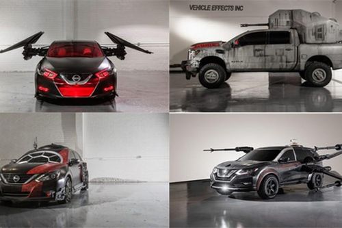 Dàn 'xế hộp' Nissan độ đậm chất siêu phẩm Star Wars