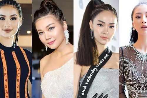 Hai 'chị đại' Phạm Hương, Thanh Hằng bất phân thắng bại trong cuộc chiến gương mặt đẹp nhất tuần