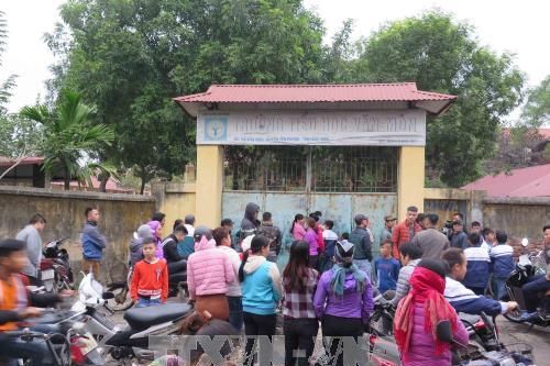 Vụ đổ lan can tại Trường Tiểu học xã Văn Môn: Khẩn trương ổn định công tác dạy và học