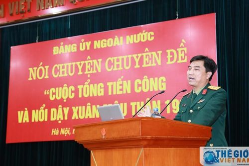 Nói chuyện chuyên đề về ý nghĩa của cuộc Tổng tiến công và nổi dậy Xuân Mậu Thân 1968