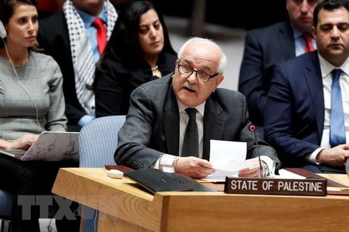 Palestine thúc đẩy nghị quyết của Hội đồng Bảo an về Jerusalem