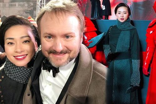 Ngô Thanh Vân xinh đẹp tham dự họp báo 'Star Wars' tại London