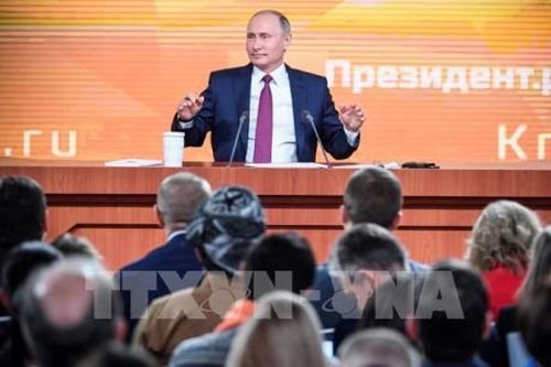 Tổng thống Vladimir Putin: 'Nước Nga sẽ chỉ tiến lên phía trước'