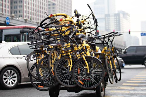 Những bãi xe đạp khổng lồ ở Bắc Kinh