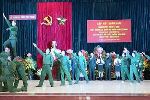 Lữ đoàn Đặc công Biệt động 1 tổ chức gặp mặt quân dân