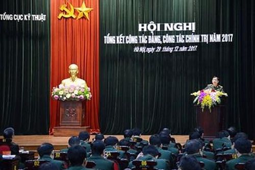 Các đơn vị trong toàn quân tổ chức hội nghị tổng kết CTĐ, CTCT năm 2017