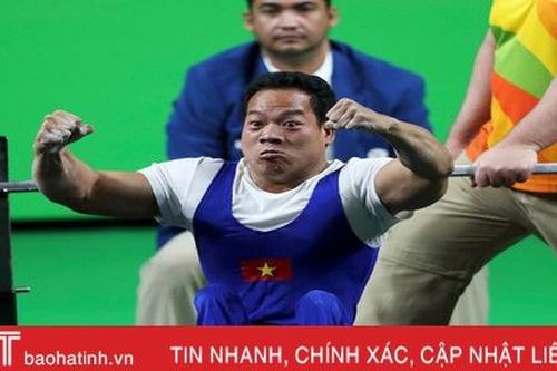 Lê Văn Công trở thành VĐV khuyết tật xuất sắc nhất 2017