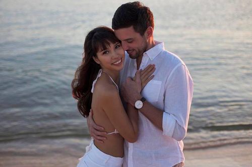 Siêu mẫu Hà Anh mang thai con đầu lòng được hơn 3 tháng
