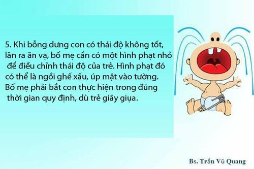 Lời khuyên của bác sĩ hot boy về cách xử lý trẻ ăn vạ