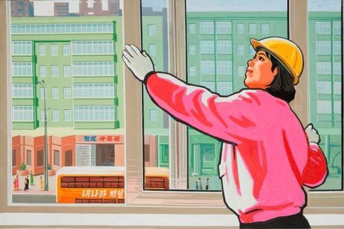 Một Triều Tiên rất khác qua những tấm áp phích cổ động