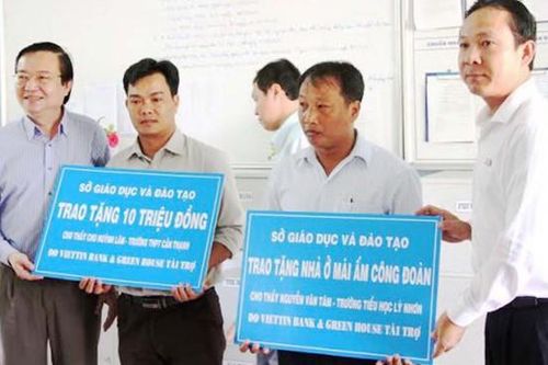 Chăm lo tết giáo viên, người lao động ngành giáo dục