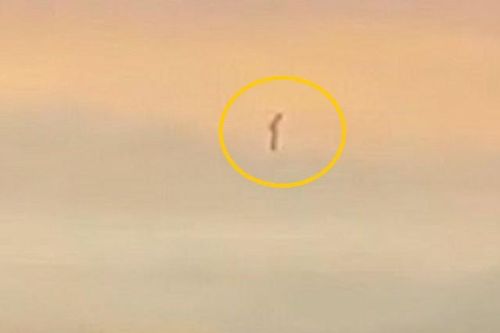 Phát hiện UFO trên bầu trời Mexico?