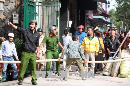 Cháy nhà 3 tầng tại thành phố Buôn Ma Thuột