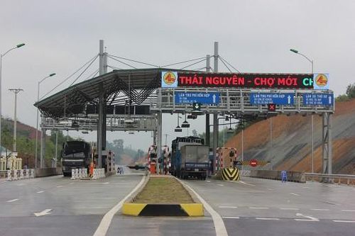 Thu phí cao tốc Thái Nguyên - Chợ Mới từ 25-1-2018