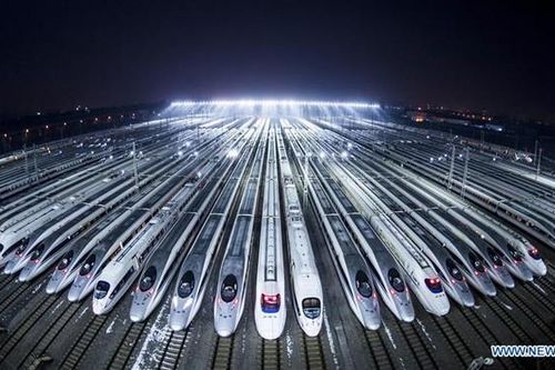 Tết 2018 đến gần, tàu cao tốc lại xếp hàng dài chuẩn bị cho 'cuộc di dân lớn nhất lịch sử'
