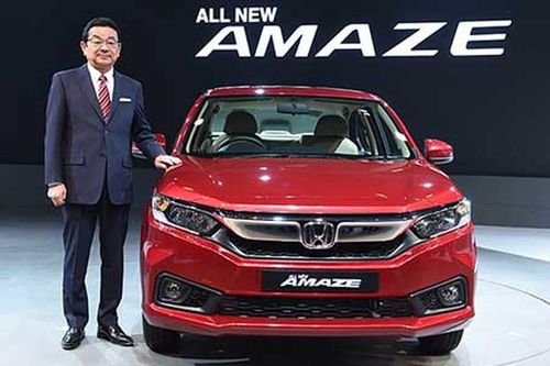 Cận cảnh ôtô giá rẻ Honda Amaze 'đối thủ' Hyundai Grand i10