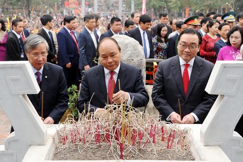 Thủ tướng Nguyễn Xuân Phúc dự lễ kỷ niệm chiến thắng Ngọc Hồi- Đống Đa