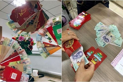 Ngày đầu tiên đi làm sau nghỉ Tết, dân mạng rầm rộ khoe lì xì 'khủng' từ sếp và đồng nghiệp