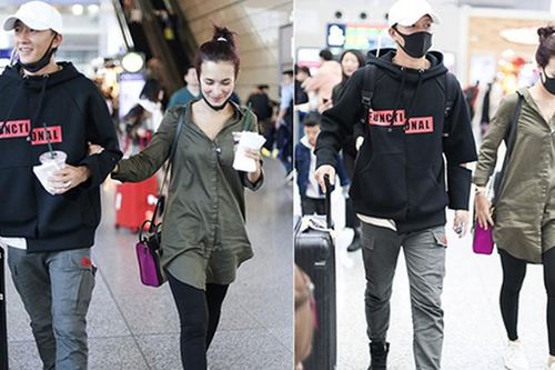 Mỹ nhân 'Chiến lang 2' tươi rói bên bạn trai